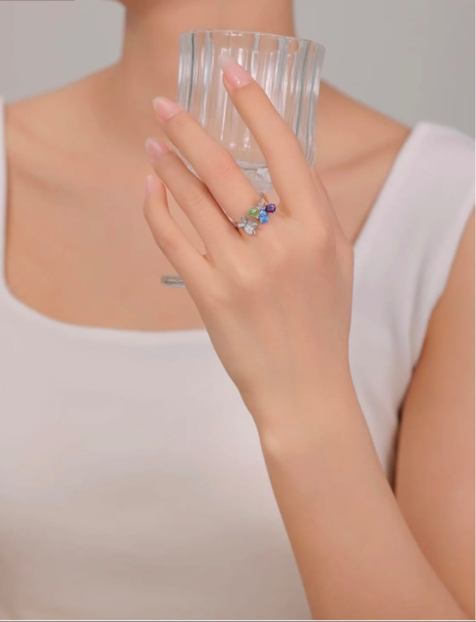 Dual Butterfly Ring