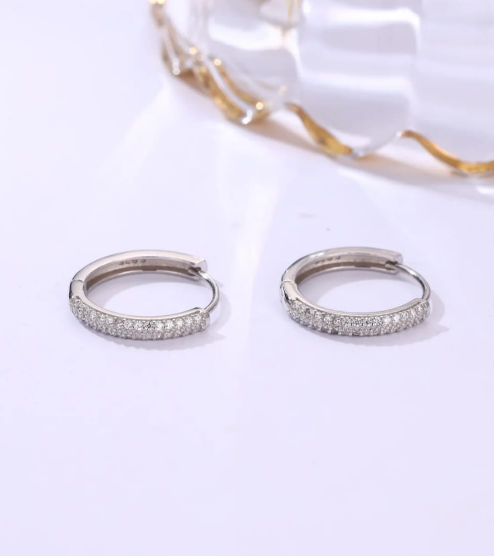 Crystal Luxe Hoops (STYLE17805)